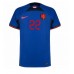 Cheap Netherlands Denzel Dumfries #22 Away Football Shirt World Cup 2022 Short Sleeve